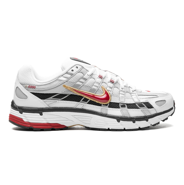 Nike P-6000 "Platinum Varsity Red"