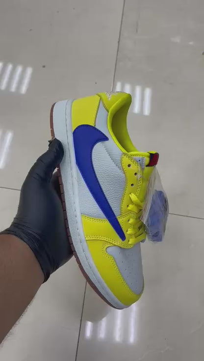 Air Jordan 1 Low x Travis Scott "Canary"